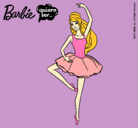 Dibujo Barbie bailarina de ballet pintado por naomisoray