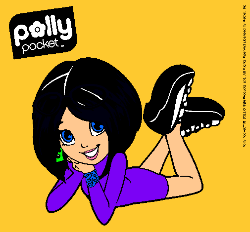 Dibujo Polly Pocket 13 pintado por Loreniita2