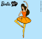 Dibujo Barbie bailarina de ballet pintado por JUDITI