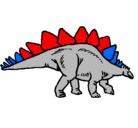 Dibujo Stegosaurus pintado por piplop  