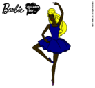 Dibujo Barbie bailarina de ballet pintado por martianaBell