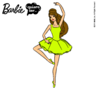 Dibujo Barbie bailarina de ballet pintado por Imara