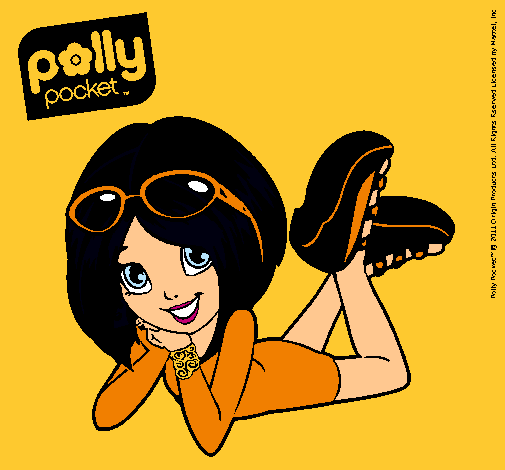 Dibujo Polly Pocket 13 pintado por terenoa2