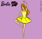 Dibujo Barbie bailarina de ballet pintado por layla3114