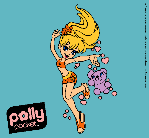 Dibujo Polly Pocket 14 pintado por terenoa2