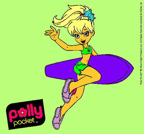 Dibujo Polly Pocket 3 pintado por marinagarcia