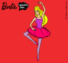 Dibujo Barbie bailarina de ballet pintado por idays