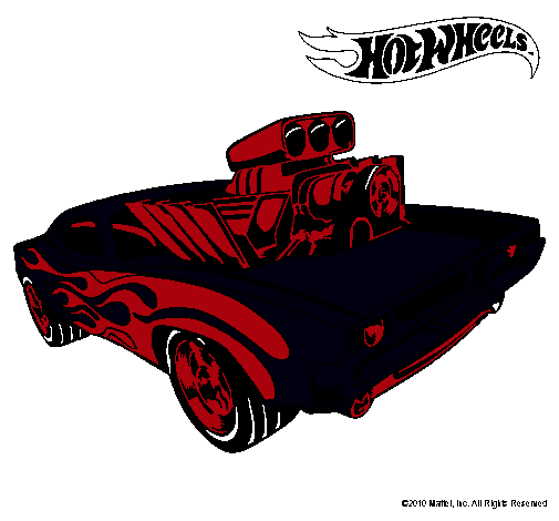 Dibujo Hot Wheels 11 pintado por Isaac22