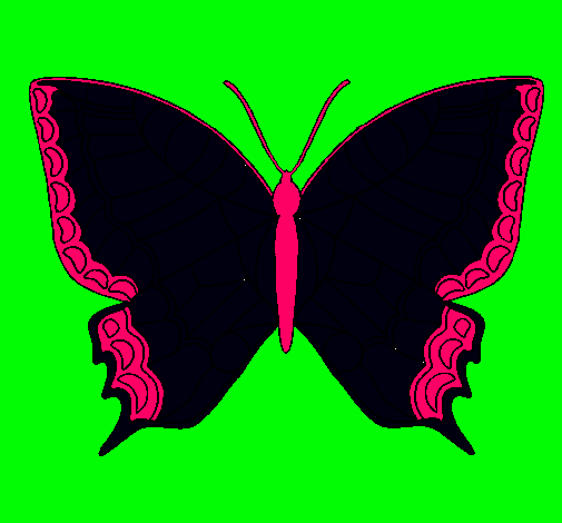 Dibujo Mariposa pintado por luciagonzalez