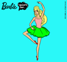 Dibujo Barbie bailarina de ballet pintado por gabrieia