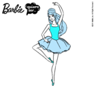 Dibujo Barbie bailarina de ballet pintado por abibravo