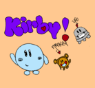 Dibujo Kirby 4 pintado por Nerea-_