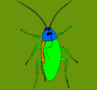 Dibujo Cucaracha grande pintado por alraed 