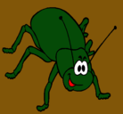 Dibujo Cucaracha pintado por camilis