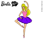 Dibujo Barbie bailarina de ballet pintado por marianny