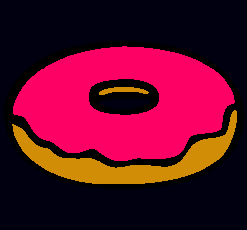 Dibujo Donuts pintado por july1