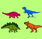 Dibujo Dinosaurios de tierra pintado por edgar84