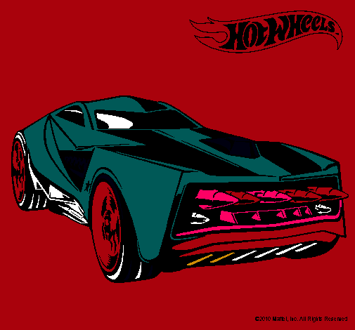 Dibujo Hot Wheels 12 pintado por Isaac22