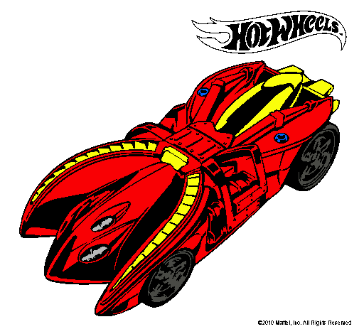 Dibujo Hot Wheels 7 pintado por CARLOSGIR