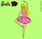Dibujo Barbie bailarina de ballet pintado por jvhjfkugidfy
