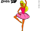 Dibujo Barbie bailarina de ballet pintado por noyta