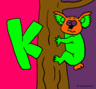 Dibujo Koala pintado por luciagonzalez