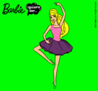 Dibujo Barbie bailarina de ballet pintado por natalek