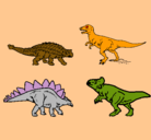 Dibujo Dinosaurios de tierra pintado por gabrielrendo
