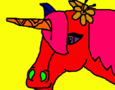 Dibujo Unicornio II pintado por luciagonzalez