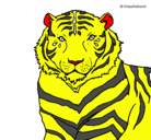Dibujo Tigre pintado por alraed 
