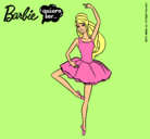 Dibujo Barbie bailarina de ballet pintado por Yulianiiii