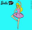 Dibujo Barbie bailarina de ballet pintado por Celili