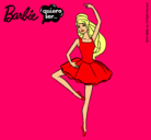 Dibujo Barbie bailarina de ballet pintado por aitana23