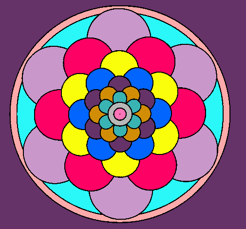 Dibujo Mandala 22 pintado por AGUCHI