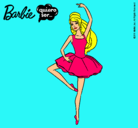 Dibujo Barbie bailarina de ballet pintado por ariane
