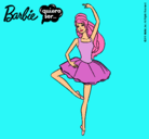 Dibujo Barbie bailarina de ballet pintado por angela98