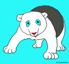Dibujo Oso panda pintado por nico1123
