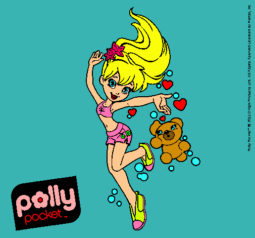 Dibujo Polly Pocket 14 pintado por sayca