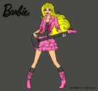 Dibujo Barbie guitarrista pintado por lokills 