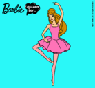 Dibujo Barbie bailarina de ballet pintado por gallardo