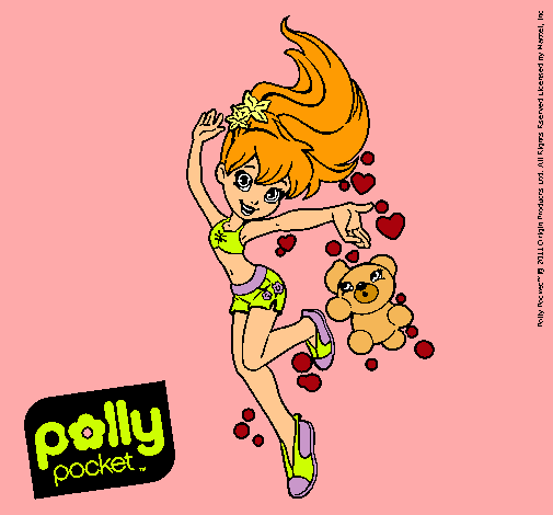 Dibujo Polly Pocket 14 pintado por -Andrea