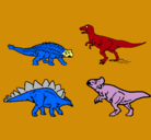 Dibujo Dinosaurios de tierra pintado por victorarmand