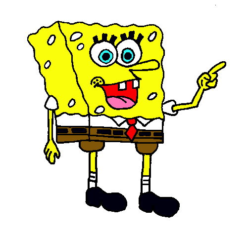 Dibujo Bob Esponja pintado por o-omolly