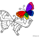 Dibujo Mariposas pintado por luciagonzalez