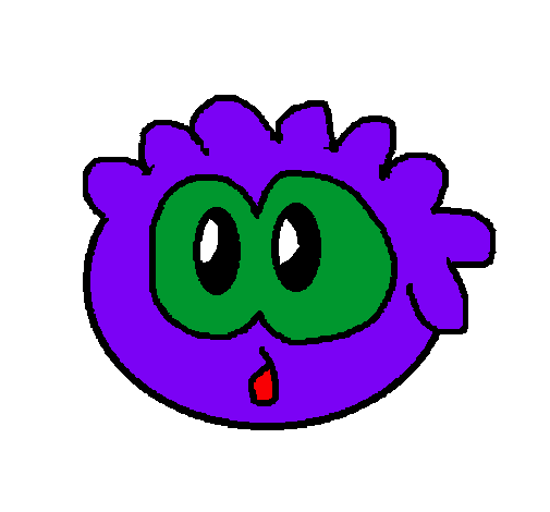 Dibujo Puffle 2 pintado por angietm3