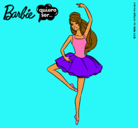 Dibujo Barbie bailarina de ballet pintado por aitziber