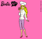 Dibujo Barbie de chef pintado por Milii
