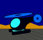 Dibujo Helicóptero pequeño pintado por clrnardito