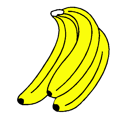 Dibujo Plátanos pintado por Loreeeeeh