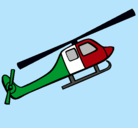 Dibujo Helicóptero de juguete pintado por critofer